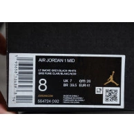 1 Smoke Mid Jordan Grey 554724-092 AIR Light 0715